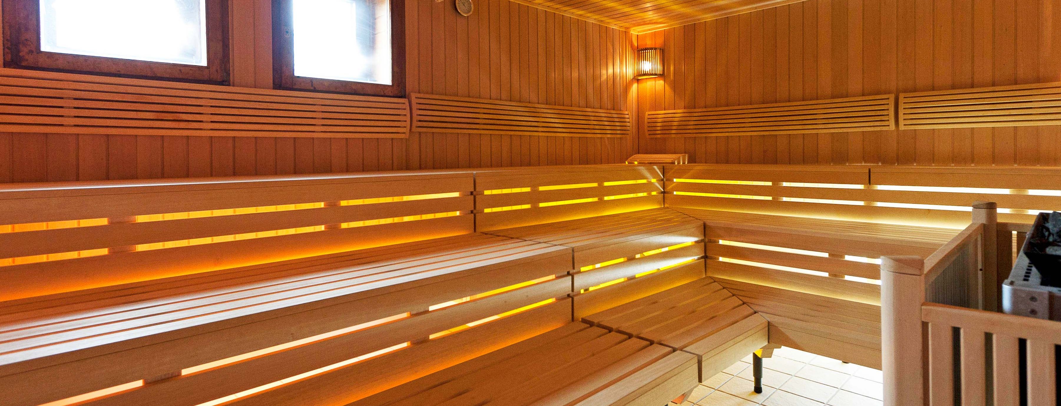 Finnische Sauna in der Saunawelt