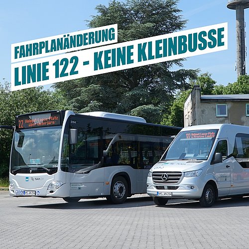 Vorübergehend keine Kleinbusse in Tungendorf ❗❗ ⁣ ⁣ Die Kleinbuslinie 122 muss bis auf Weiteres durch die Linien 2 und...